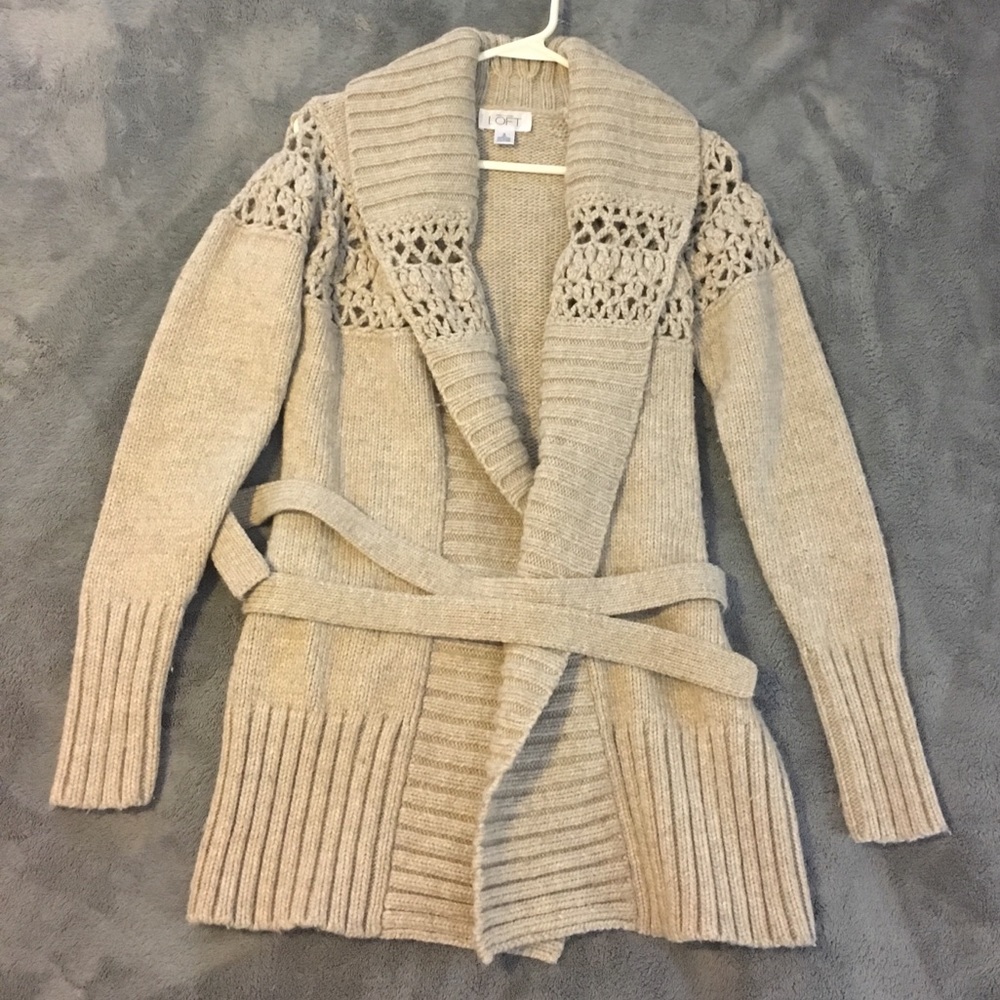 Loft knit cardigan